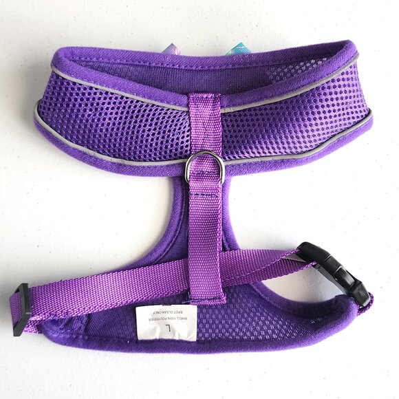 Brooklyn Pet Gear Dog Harness Purple Mesh Pet Vest Buckle Adjustable Closure - Picture 2 of 7